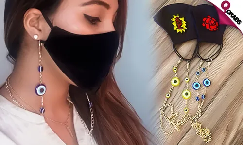 Fashionable Necklace Mask Holder!